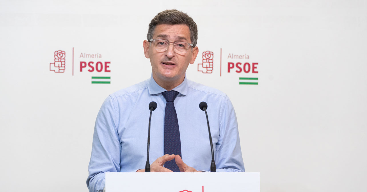 José Luis Sánchez Teruel, parlamentario andaluz del PSOE de Almería