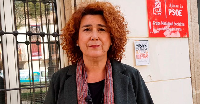 Amparo Ramírez, concejala del PSOE en el Ayuntamiento de Almería