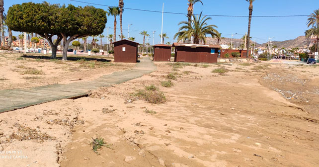 Estado de la playa de Pulpí