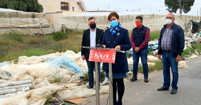 Adriana Valverde, portavoz del PSOE en el Ayuntamiento de Almería