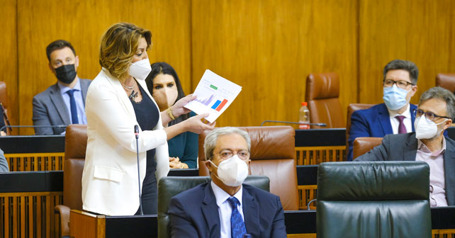 Susana Díaz, secretaria general del PSOE de Andalucía