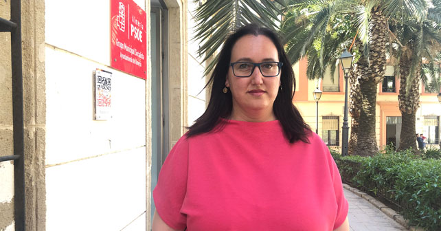 Lidia Compadre, concejala socialista en el Ayuntamiento de Almería