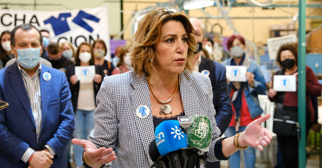 Susana Díaz, secretaria general del PSOE de Andalucía