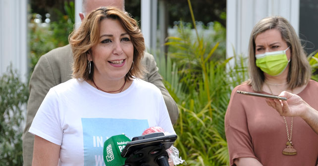 Susana Díaz, secretaria general del PSOE de Andalucía