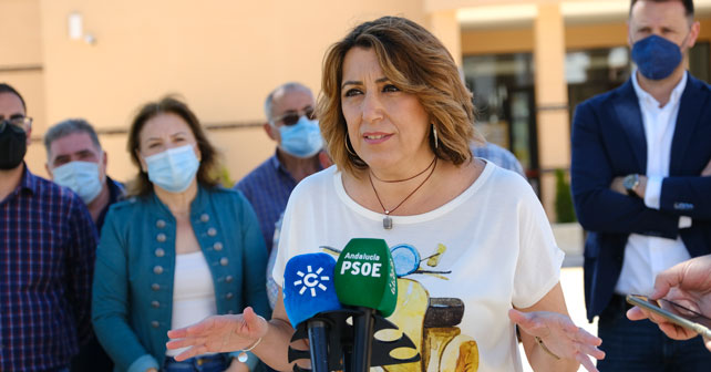 Susana Díaz, secretaria general del PSOE de Andalucía