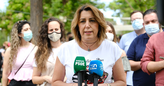 Susana Díaz, secretaria general del PSOE de Andalucía