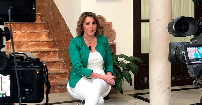 Susana Díaz, secretaria general del PSOE de Andalucía