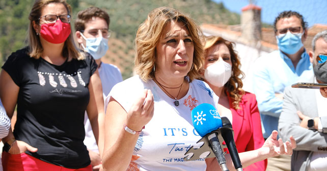 Susana Díaz, secretaria general del PSOE de Andalucía