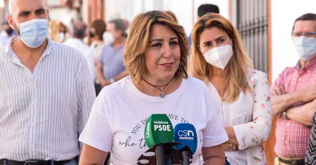 Susana Díaz, secretaria general del PSOE de Andalucía