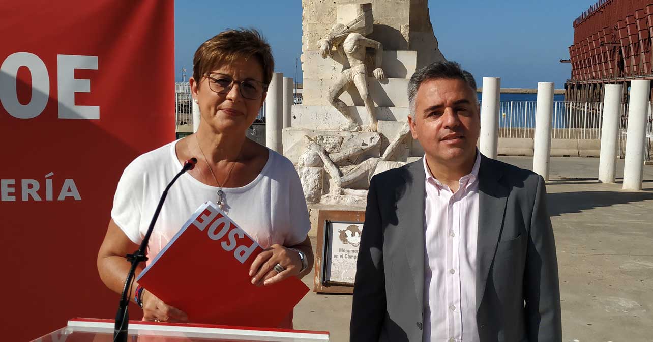 Adriana Valverde junto a Antonio Ruano