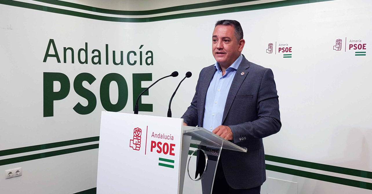 2021 Indalecio Gutiérrez, diputado nacional del PSOE de Almería