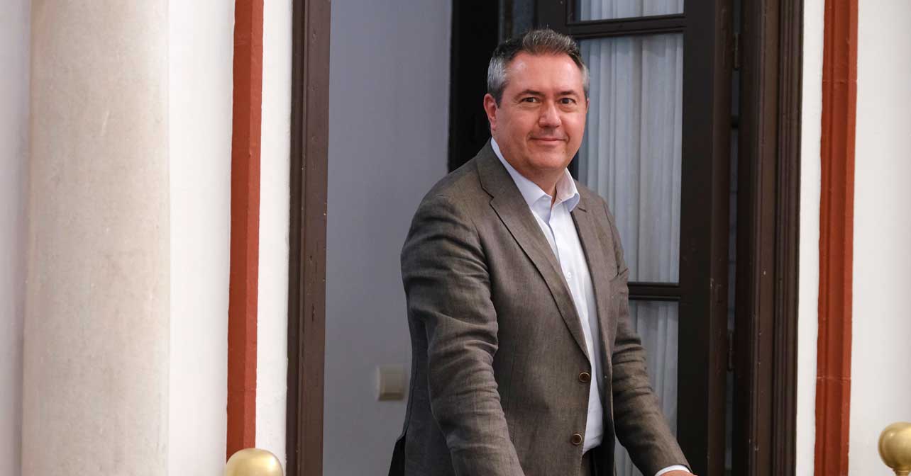 Juan Espadas, secretario general y candidato del PSOE a la Presidencia de la Junta de Andalucía