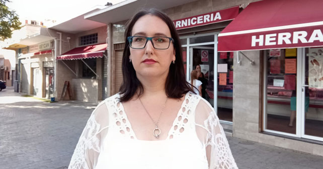 Lidia Compadre, concejal socialista en el Ayuntamiento de Almería