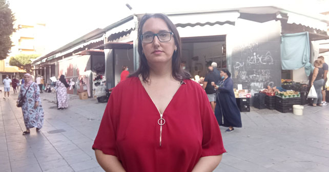 Lidia Compadre, concejal socialista en el Ayuntamiento de Almería