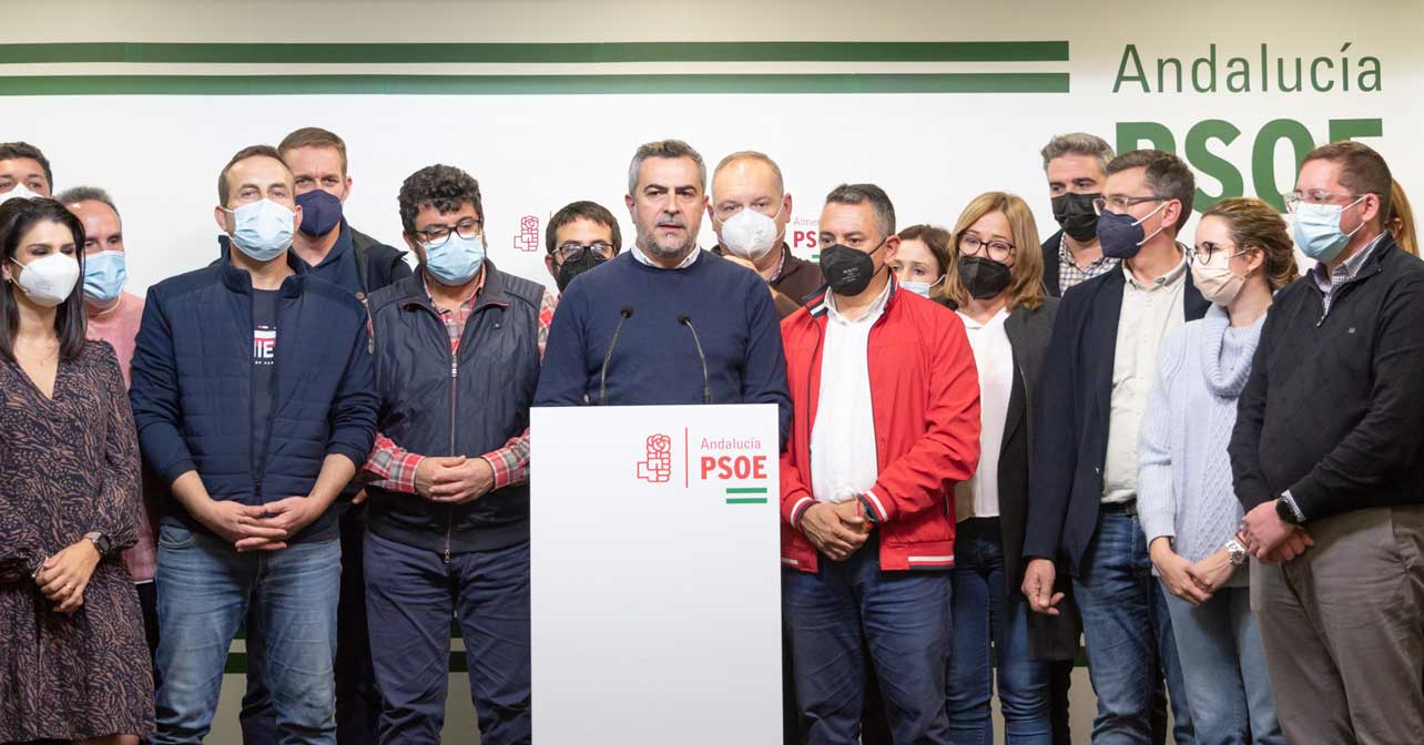 Juan Antonio Lorenzo vence las primarias a la Secretaría General del PSOE de Almería
