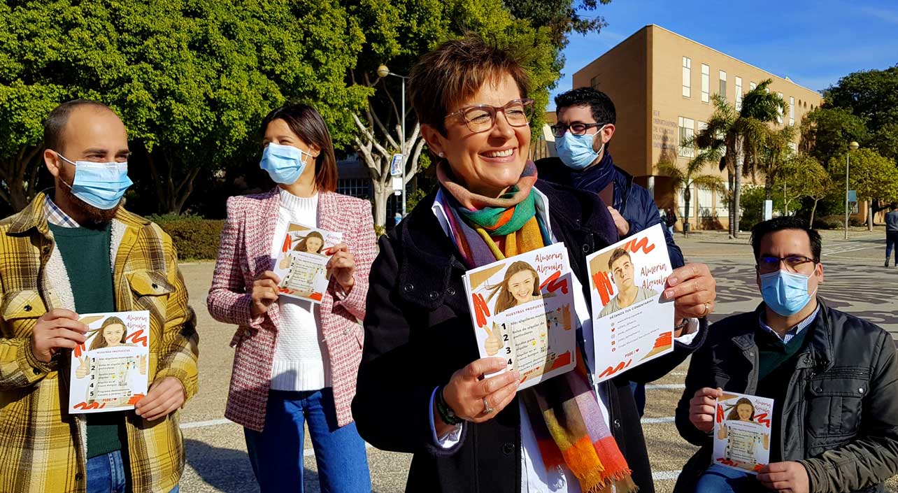 Adriana Valverde en la Universidad de Almería