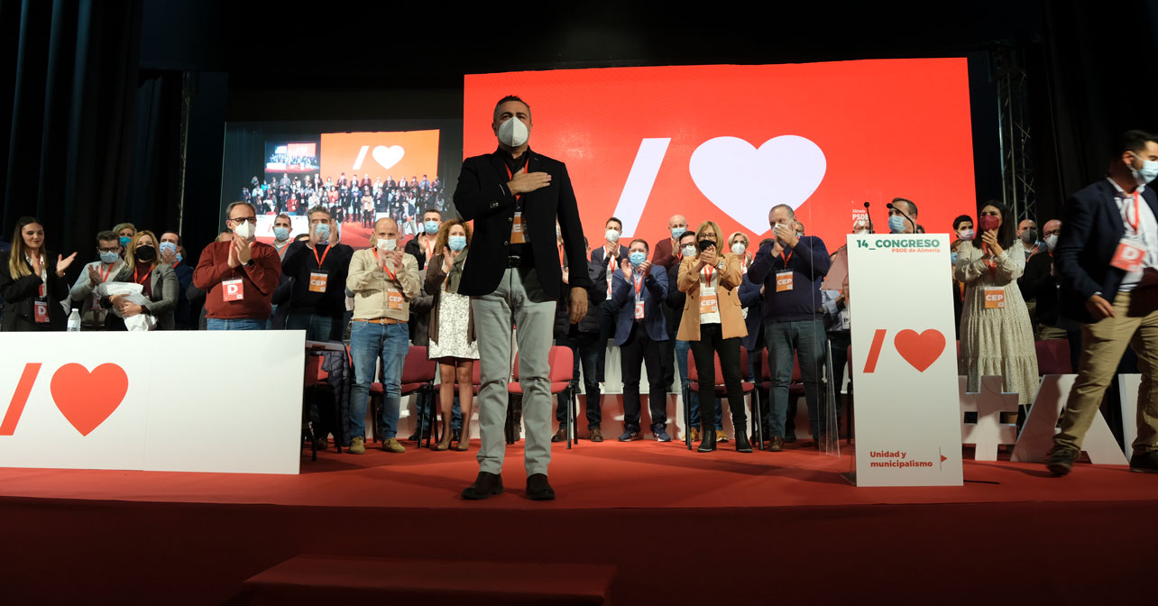 Juan Antonio Lorenzo, secretario general del PSOE de Almería