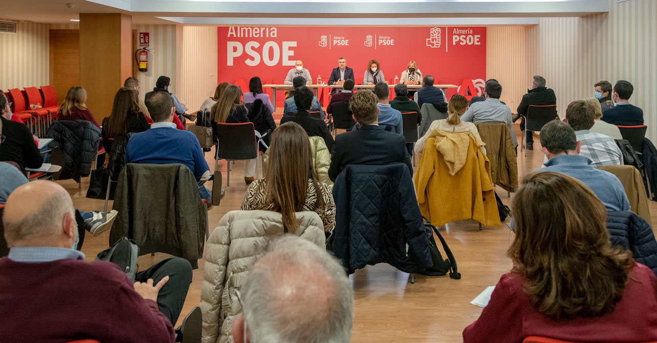 Reunión de la Comisión Ejecutiva Provincial del PSOE de Almería