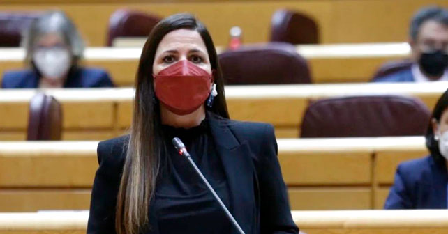 Inés Plaza, senadora del PSOE 2022