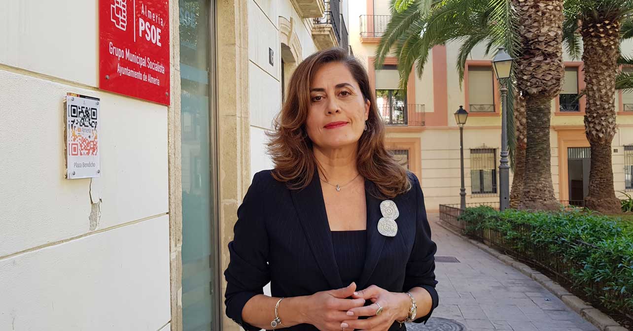 Carmen Aguilar, concejal socialista en el Ayuntamiento de Almería 2022