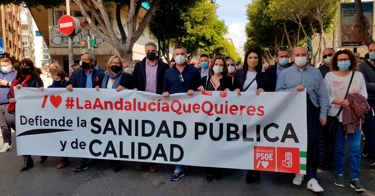 Manifestación sanidad pública 2022