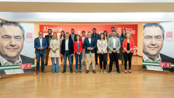 220503 Foto candidatura PSOE Almería eleccciones andaluzas