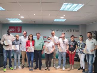 Participantes y organizadores del primer El Ejido Diverso