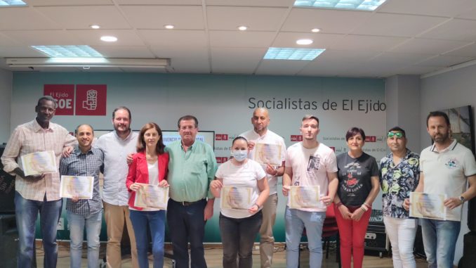 Participantes y organizadores del primer El Ejido Diverso