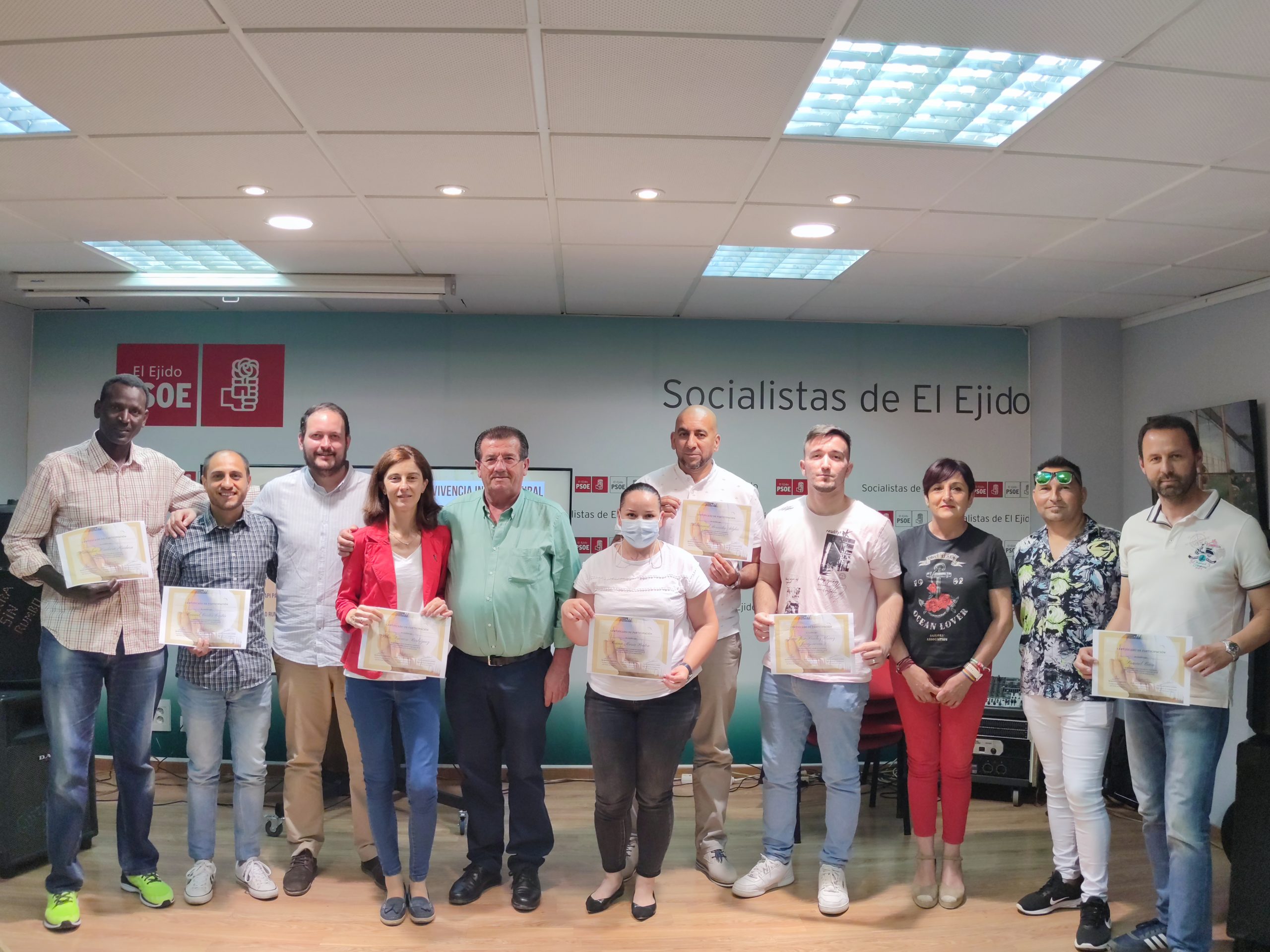 EL EJIDO.  El PSOE pone el foco en la necesidad de impulsar políticas reales de integración y cohesión social que propicien una mayor convivencia intercultural en su primer ‘El Ejido Diverso’