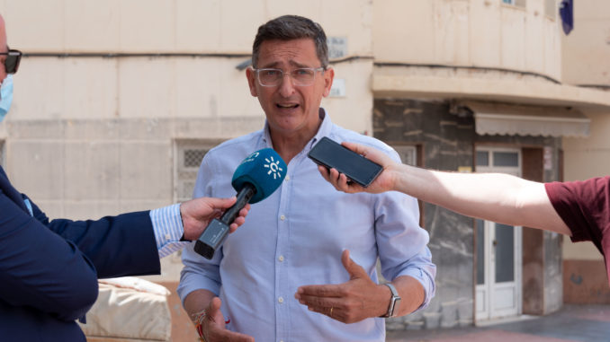 José Luis Sánchez Teruel, candidato del PSOE de Almería al Parlamento de Andalucía