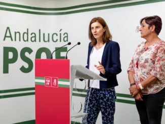 Pilar Navarro y Maribel Carrión en rueda de prensa