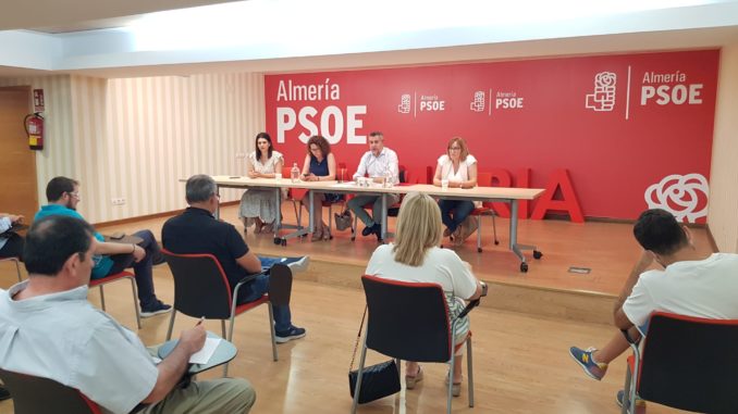 Ejecutiva Provincial del PSOE de Almería Junio 2022