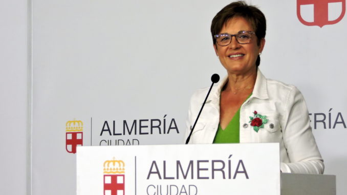 Adriana Valverde, portavoz del PSOE en el Ayuntamiento de Almería