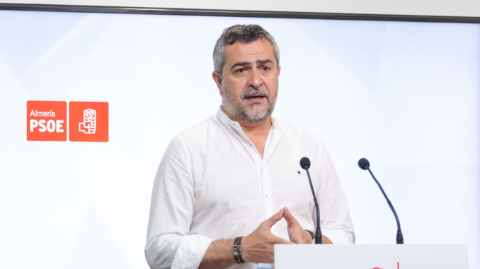 Juan Antonio Lorenzo, secretario general del PSOE de Almería