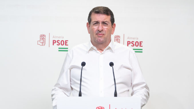 Martín Gerez, portavoz del PSOE en el Ayuntamiento de Vera