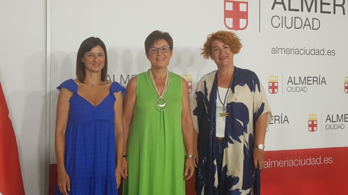 Fátima Herrera, Adriana Valverde y Amparo Ramírez