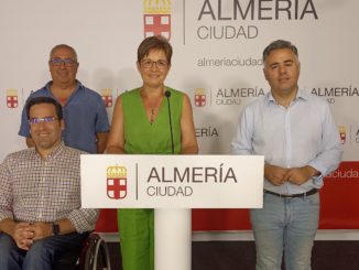 Pedro Díaz, José Antonio Alfonso, Adriana Valverde y Antonio Ruano