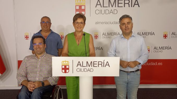 Pedro Díaz, José Antonio Alfonso, Adriana Valverde y Antonio Ruano