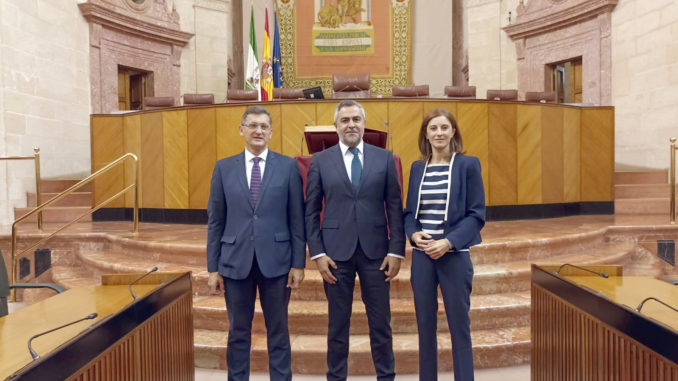 José Luis Sánchez Teruel, Juan Antonio Lorenzo y Pilar Navarro