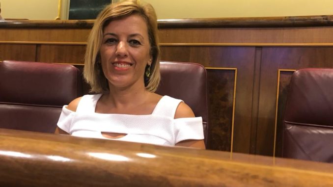 Sonia Ferrer Tesoro en el Congreso de los Diputados