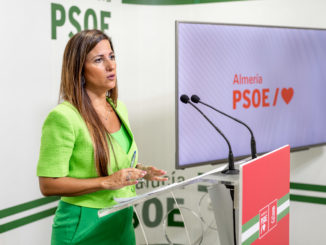 Inés Plaza, senadora por el PSOE de Almería