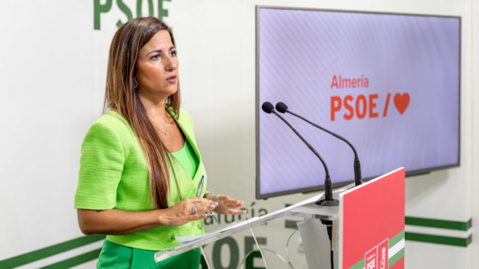 Inés Plaza, senadora por el PSOE de Almería