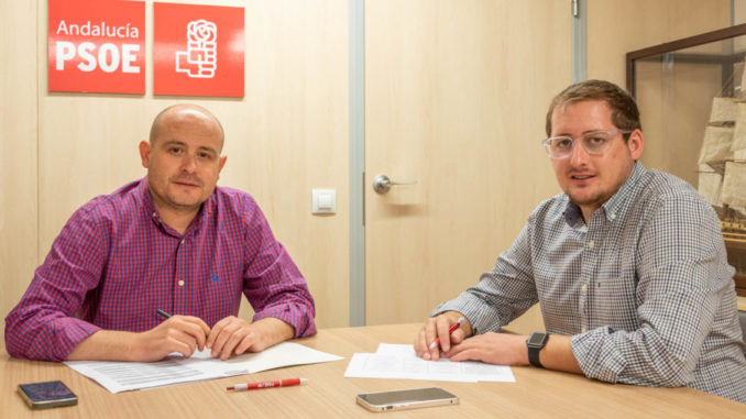 220921 Foto PSOE Antonio Martínez e Ismael Gil