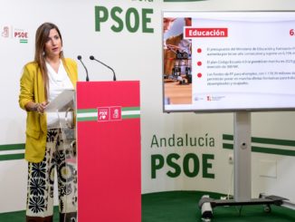 Inés Plaza, senadora por el PSOE de Almería