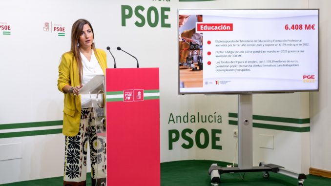 Inés Plaza, senadora por el PSOE de Almería