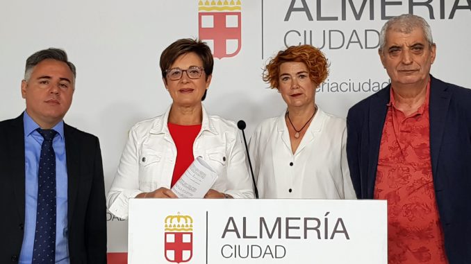 Antonio Ruano, Adriana Valverde, Amparo Ramírez y Eusebio Villanueva