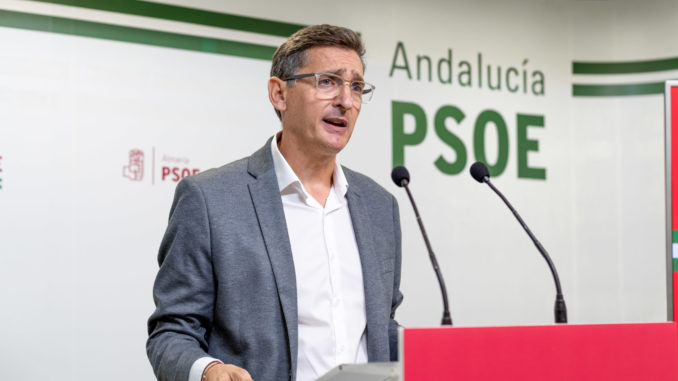 José Luis Sánchez Teruel, parlamentario andaluz del PSOE de Almería