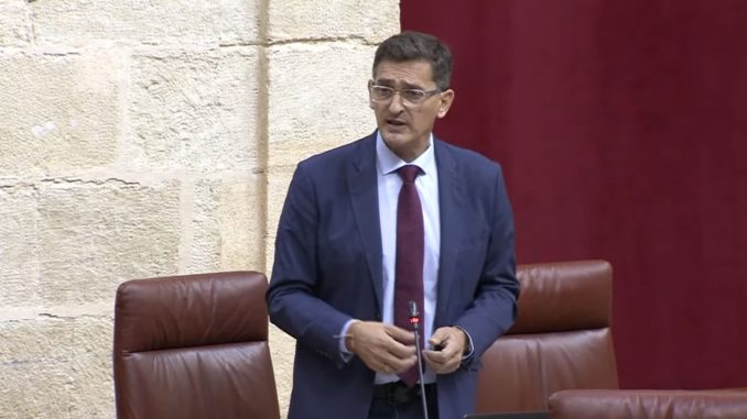 Sánchez Teruel, en el Parlamento Andaluz