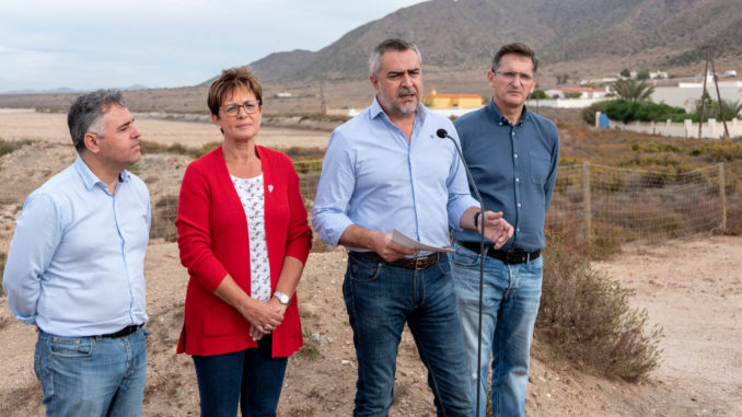 Ruano, Valverde, Lorenzo y Sánchez Teruel en Las Salinas