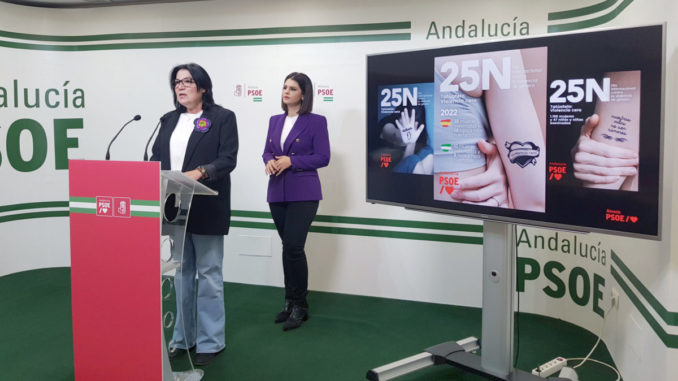 221123 Foto PSOE María González y Noemí Cruz